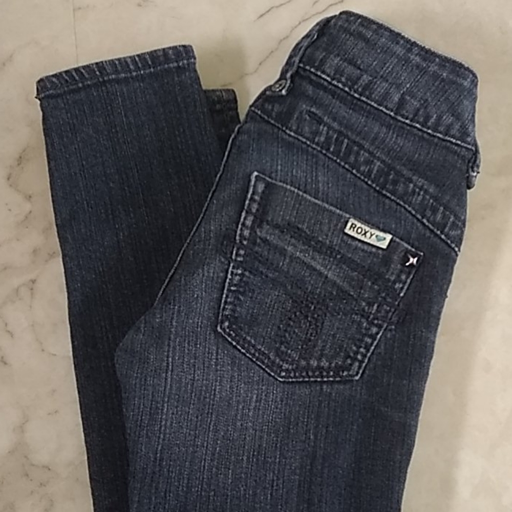 Roxy extreme skinny jeans.